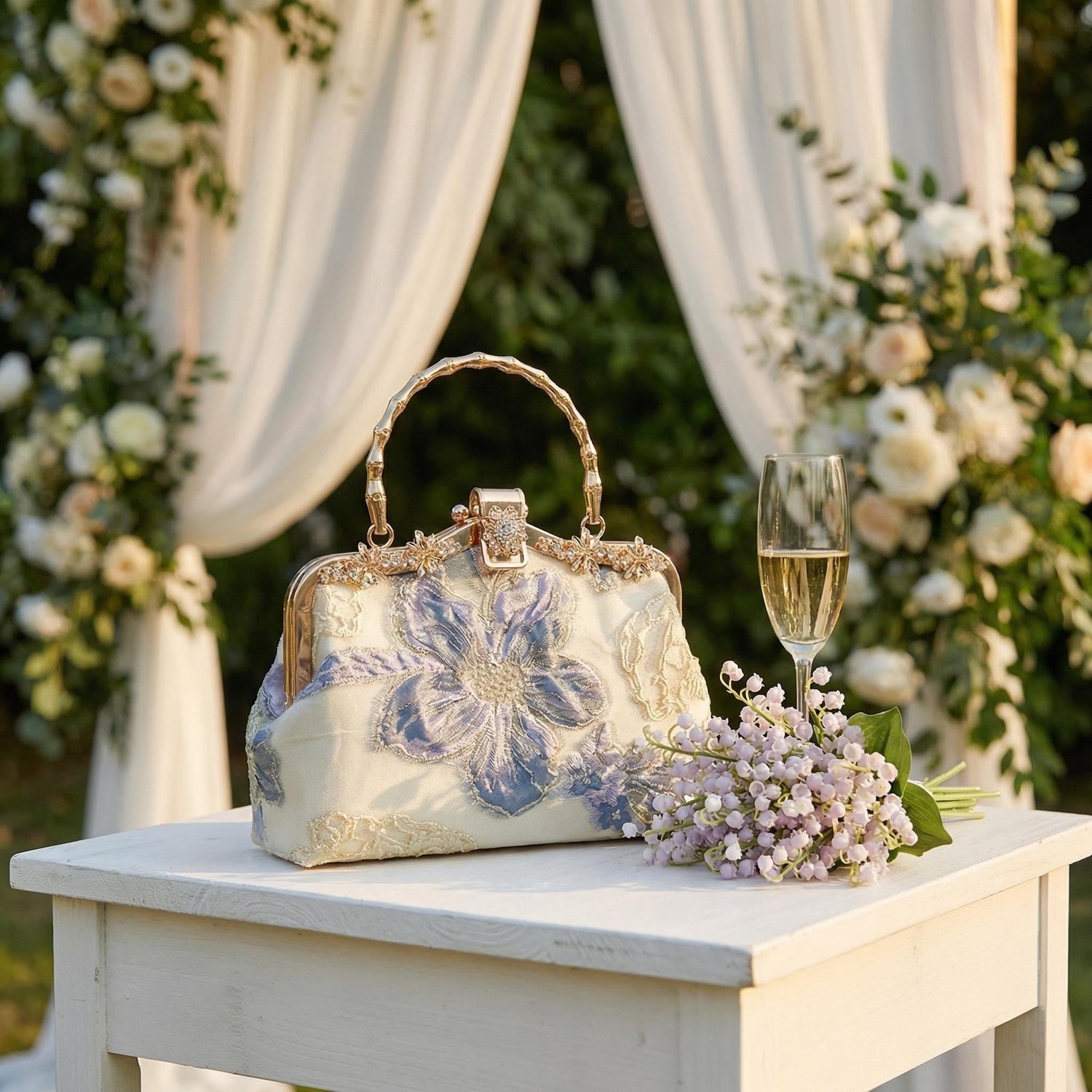 Moonooze Fashionable Chinese Style Handbag moonooze